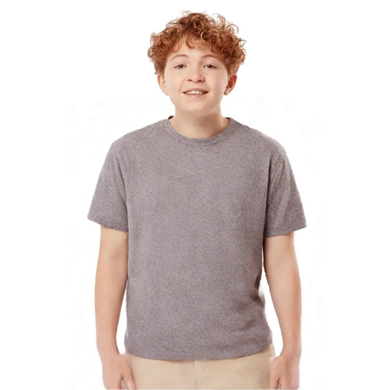 Youth EcoSmart Crewneck T-Shirt for School, Sports & Summer Outfits